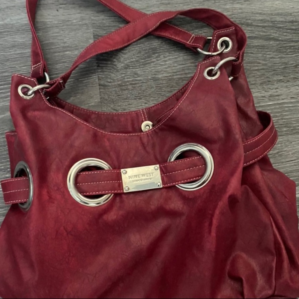 red nine west purse